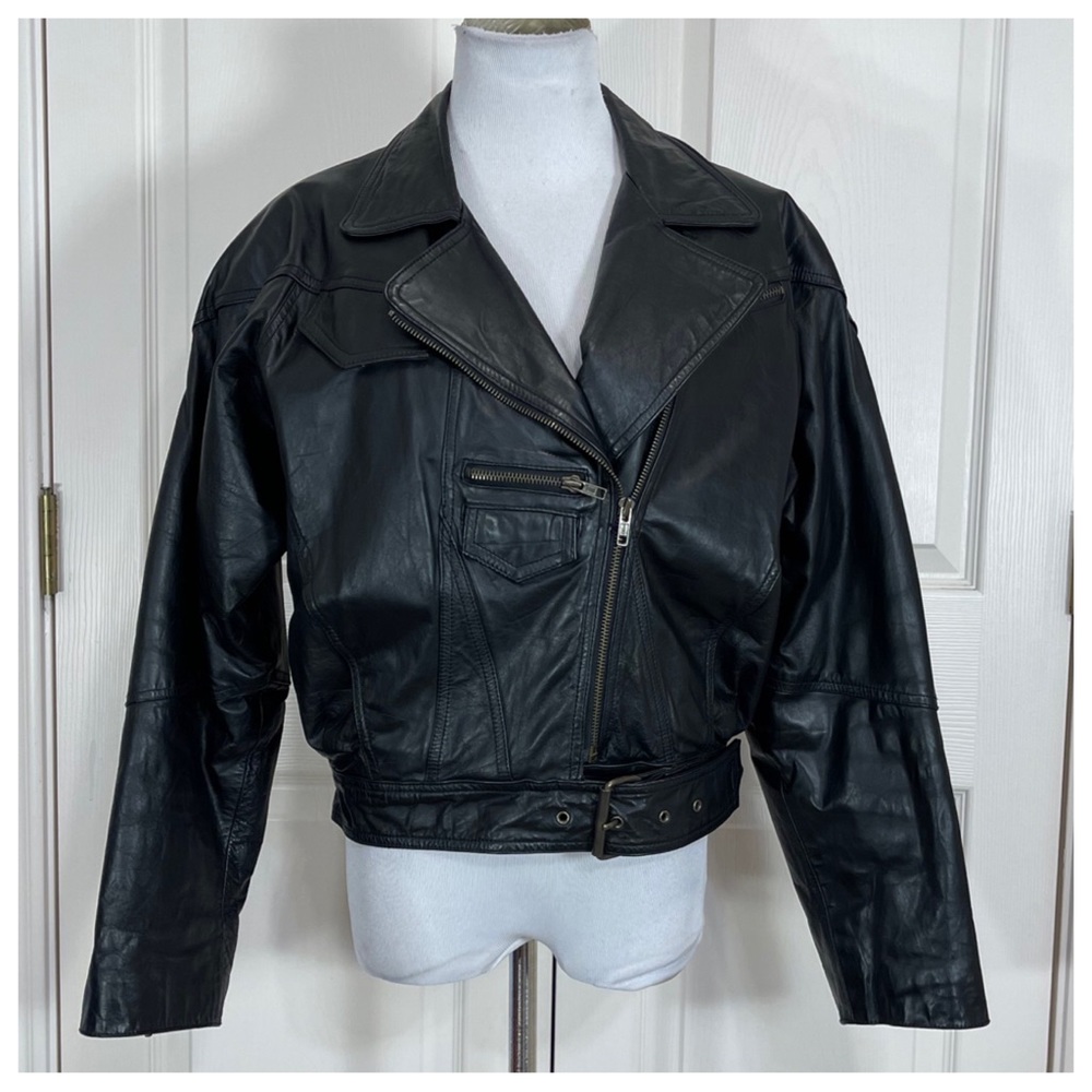 Vintage Leather Foxrun Moto jacket